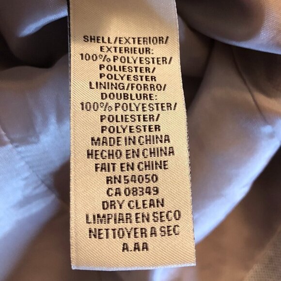 Anne Klein Classic Tan Peplum Back Blazer Size 6 EUC - Picture 7 of 9